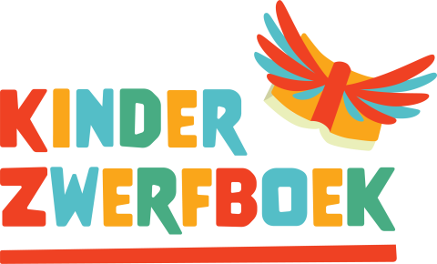 Kinderzwerfboek logo